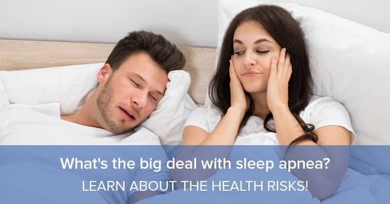 learn about the risks of sleep apnea